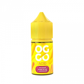 Ар OGGO Acid SALT "Кислый Энергетик с Малиной" 30-20